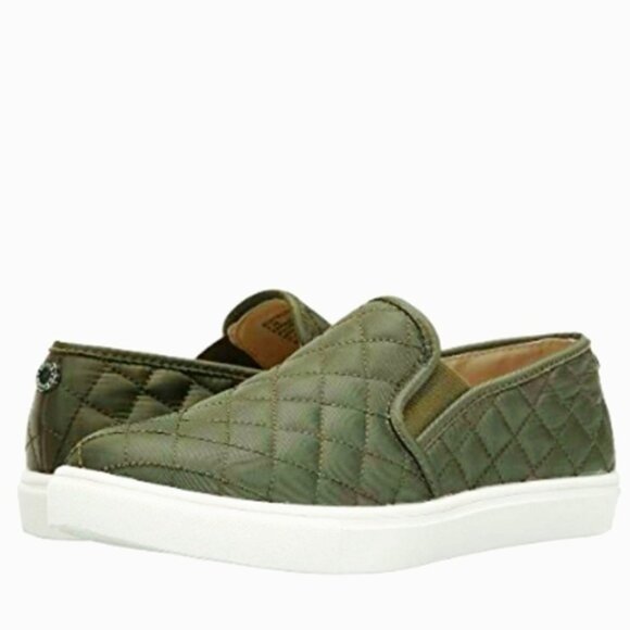 Mossimo Quilted Slip-on Sneakers 7.5 Green - Picture 7 of 14